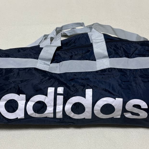 아디다스 네이비 더플백
