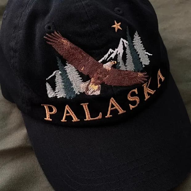 팔라스x팔라스카 6패널 볼캡 블랙