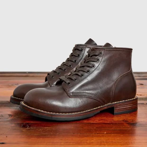 비즈빔 24SS 브리가디어 부츠 다크브라운 US 8.5