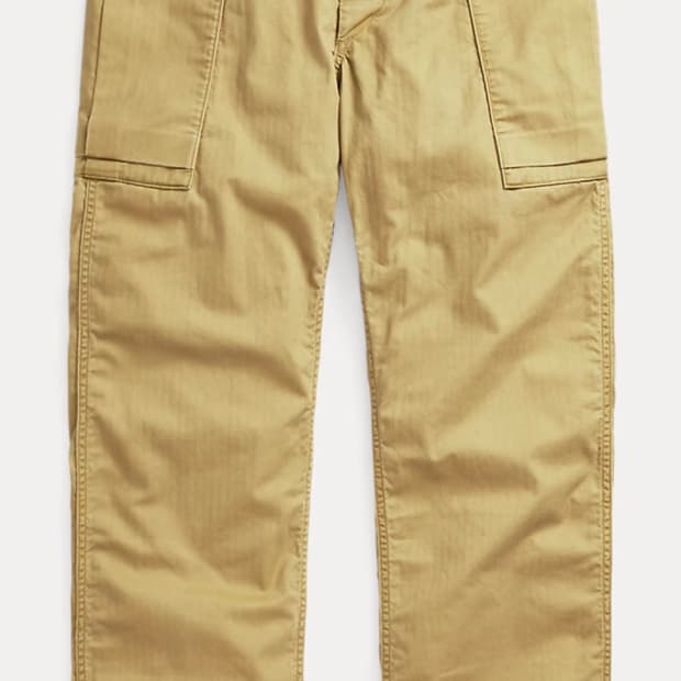 RRL 더블알엘 헤링본 트윌 카고 팬츠 30x32