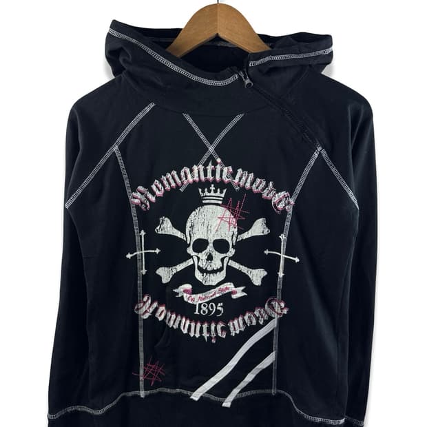 JPN 펑크 아치레터링 사선집업1967