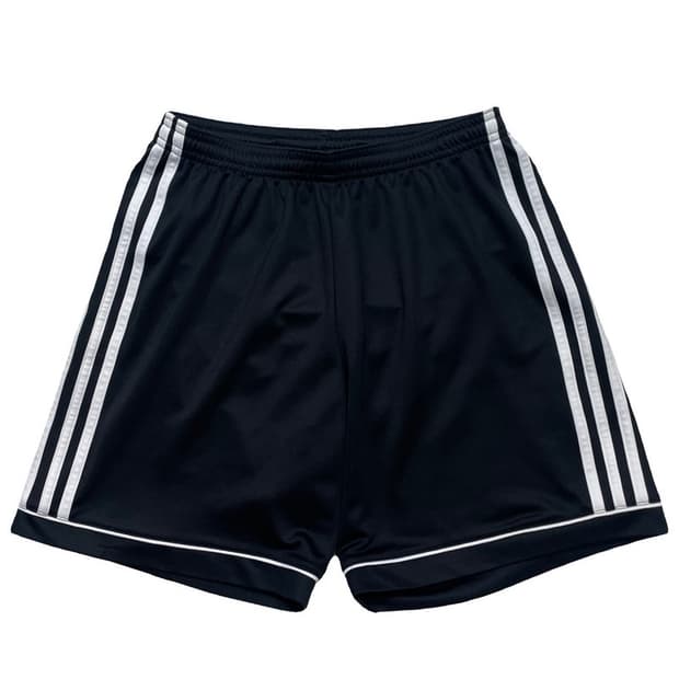 ADIDAS 백로고 트랙 쇼츠 블랙 95