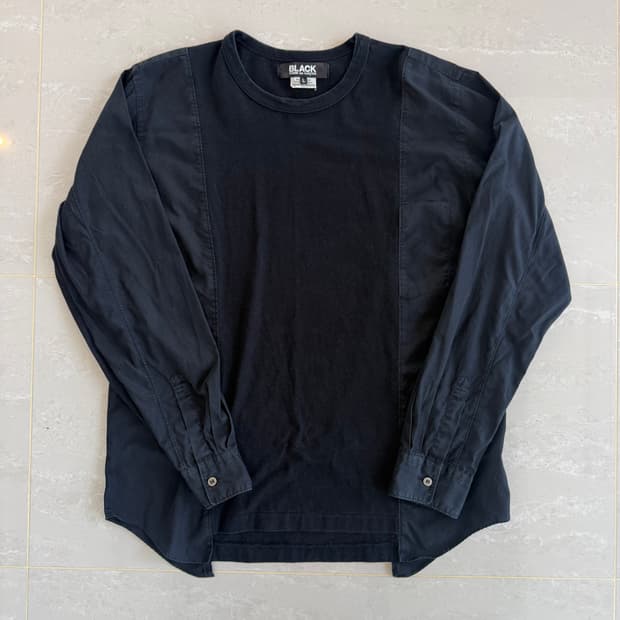 꼼데가르송 블랙 롱슬리브