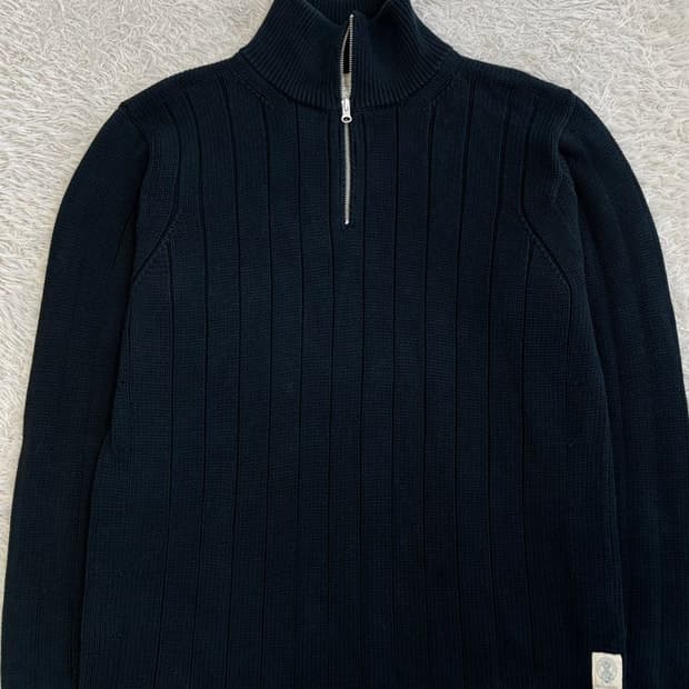 폴로진스컴퍼니 반집업 니트 티셔츠/#2963