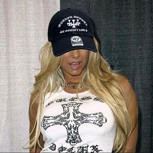 nptsss 크롬하츠 세메터리 볼캡 블랙