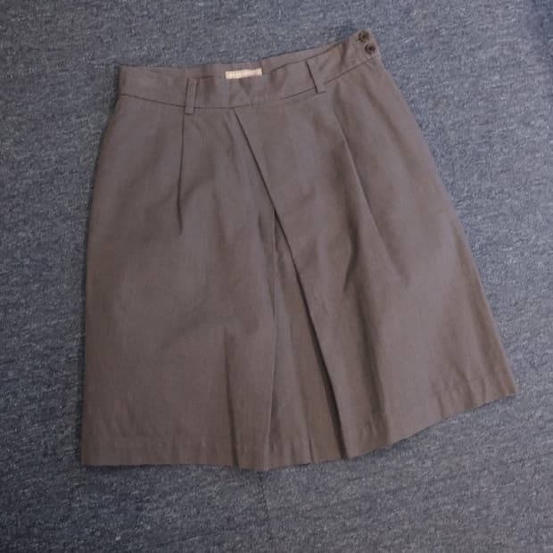 mhl 체크 스커트