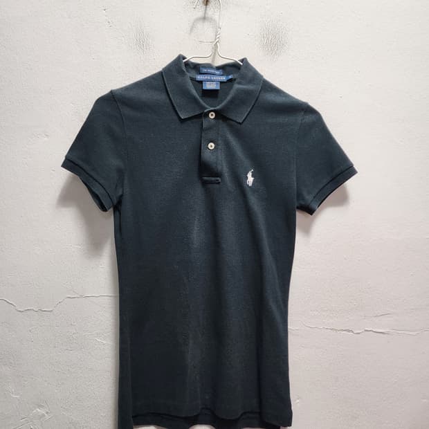 폴로 스키니폴로 블랙 폴로티셔츠