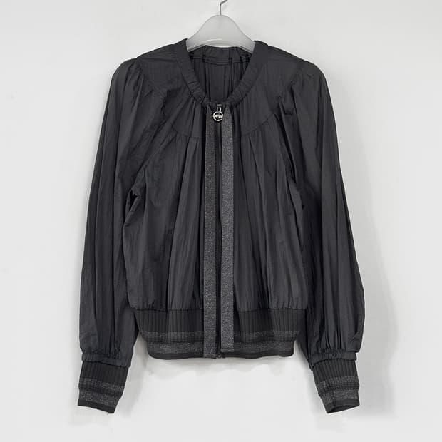 오즈세컨 시어 셔링 집업 점퍼