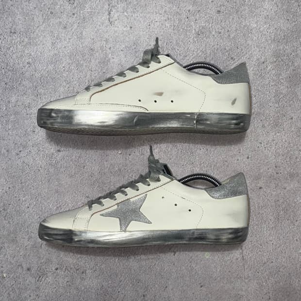 골든구스 슈퍼스타 실버 글리터 (42 / 270-275)