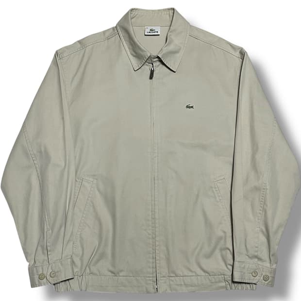 Lacoste 오버핏 코튼 블루종 자켓