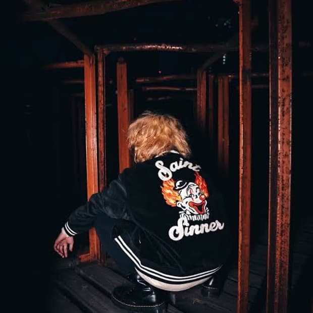 세인트미카엘 코듀로이 삐에로자켓