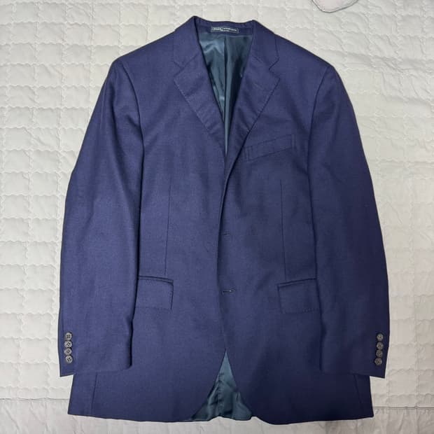 폴로 랄프로렌 캐시미어 100 네이비 블레이저 자켓 42R