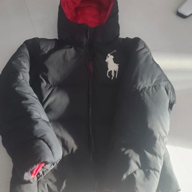 폴로 빅포니 패딩 s