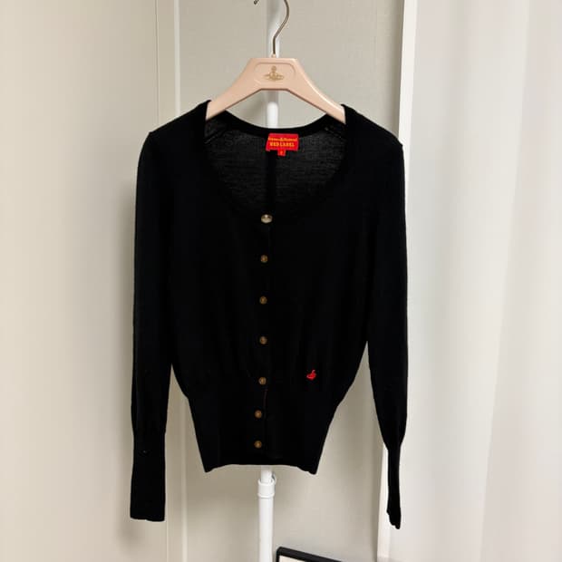 비비안웨스트우드 레드라벨 유넥 가디건