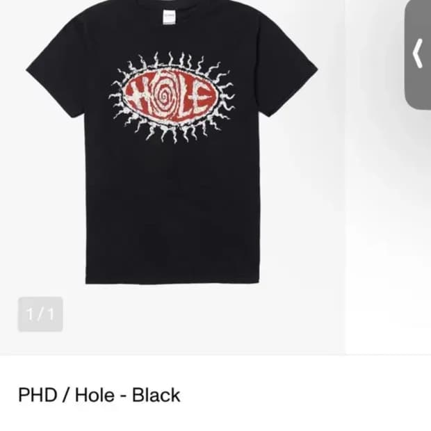 슬로피세컨즈 PHD / Hole T black