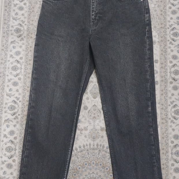 모드나인 블랙 데님팬츠 30