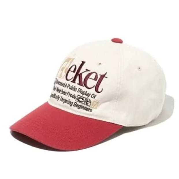 Teket 테켓 Plan Cap Ivory 볼캡