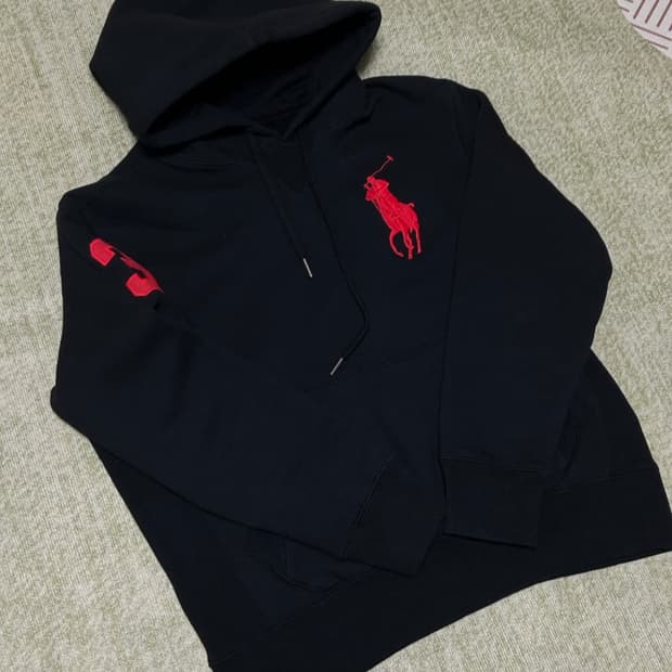 폴로 빅포니 후드티 