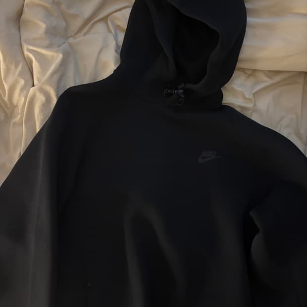 나이키 블랙 후드티