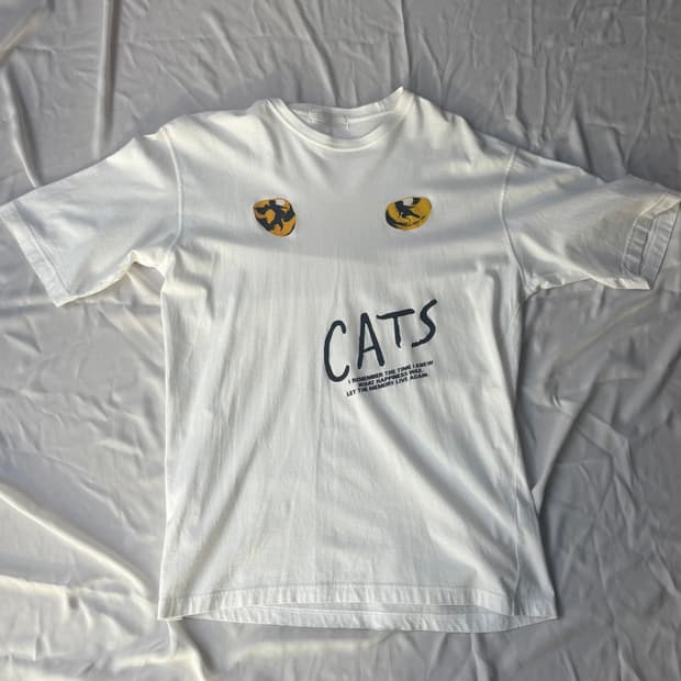 80s Cats Musical 프로모 티셔츠