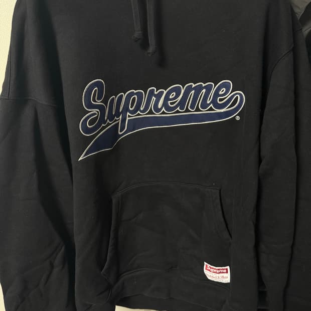 슈프림 미첼&네스 후드 xl