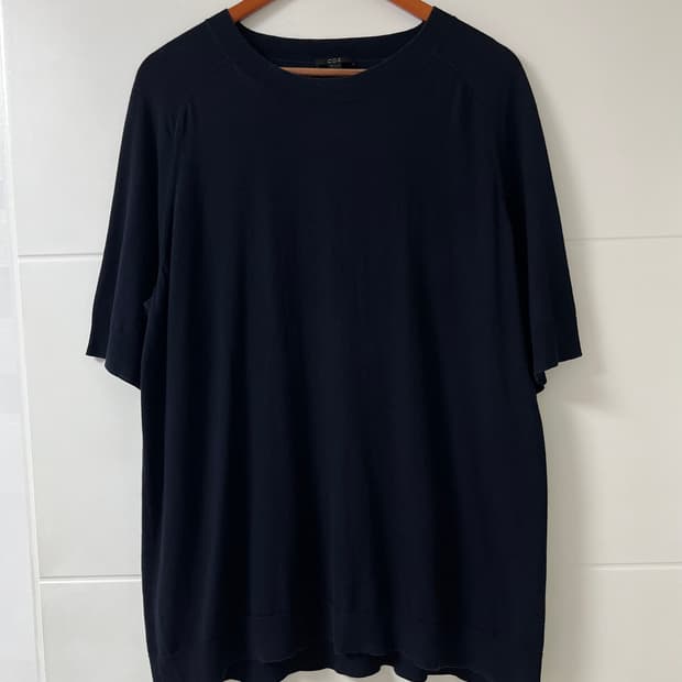 코스 라운드 실크 반팔