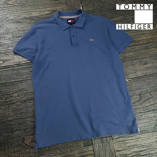 [타미힐피거] 로고 자수 카라티 M20200