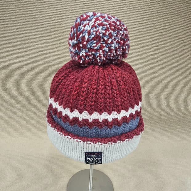 [새상품] 캐피탈 3G 울 립 니트 캡 - 엔진