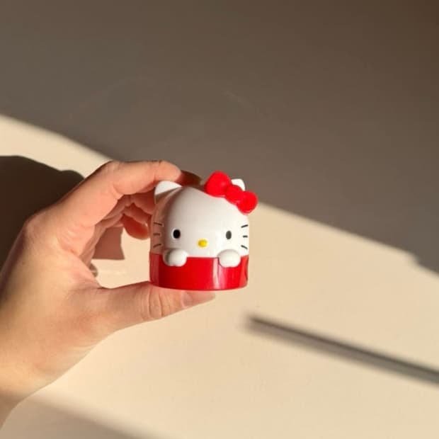 고전키티 연필깎이 레드,핑크 일괄