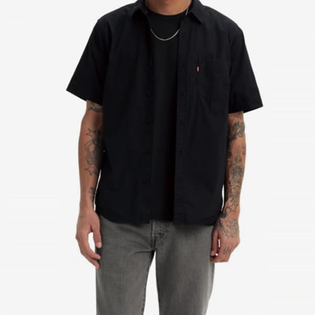 Levis  블랙워크셔츠