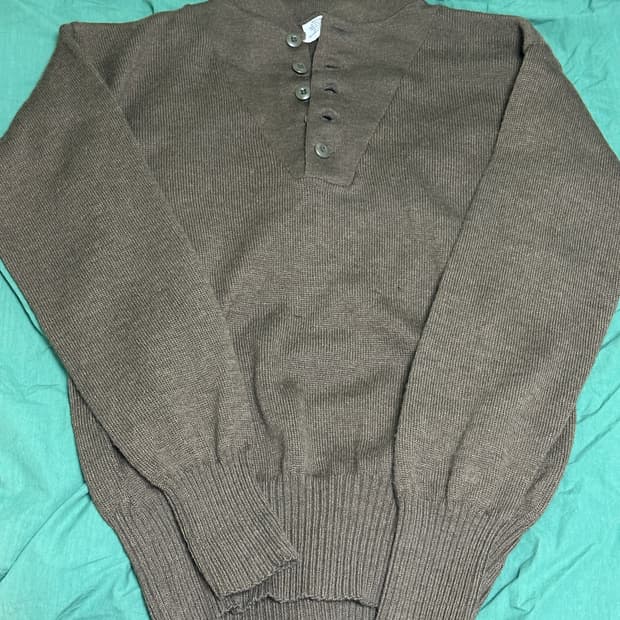 미군 울 스웨터