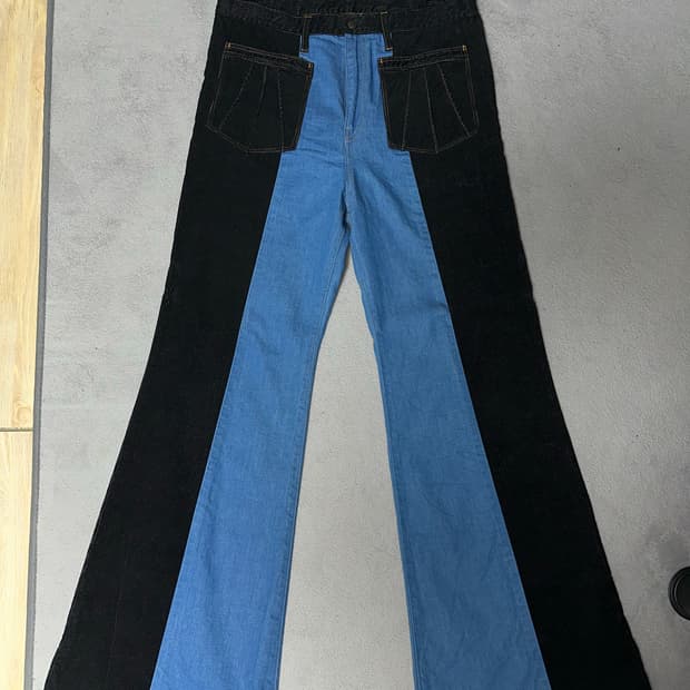 캐피탈 투톤 집시 버기 팬츠