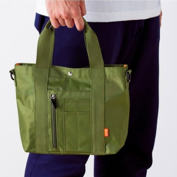 빔즈(BEAMS) 2016's  MA-1 카키 미니 투웨이백