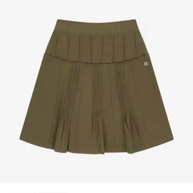 코이세이오 플라워 핀턱 스커트 브라운 1사이즈