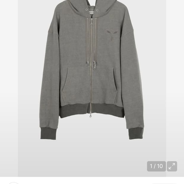 서피스에디션 더블집 후디 그레이 L