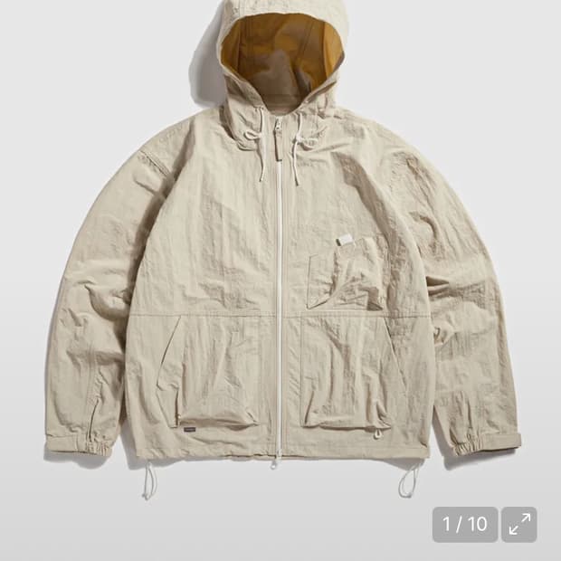 에스피오나지 Ray Yacht Parka Bone L사이즈 팔아요