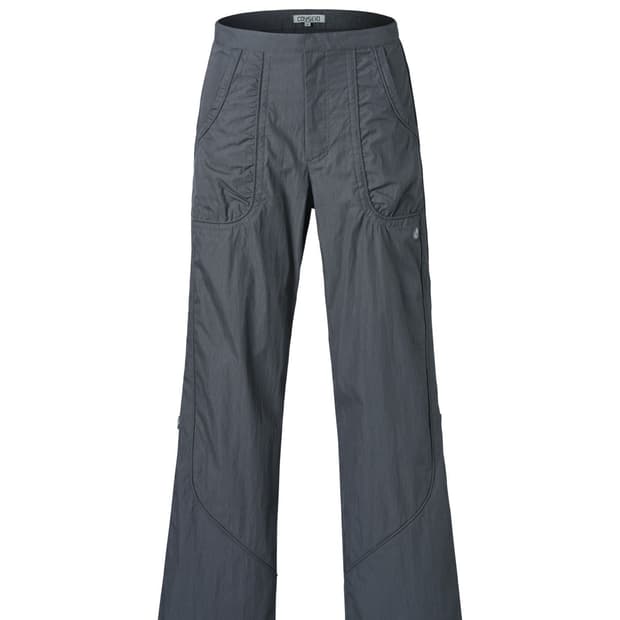 COYSEIO SIDE ZIPPER LINE PANTS GREY