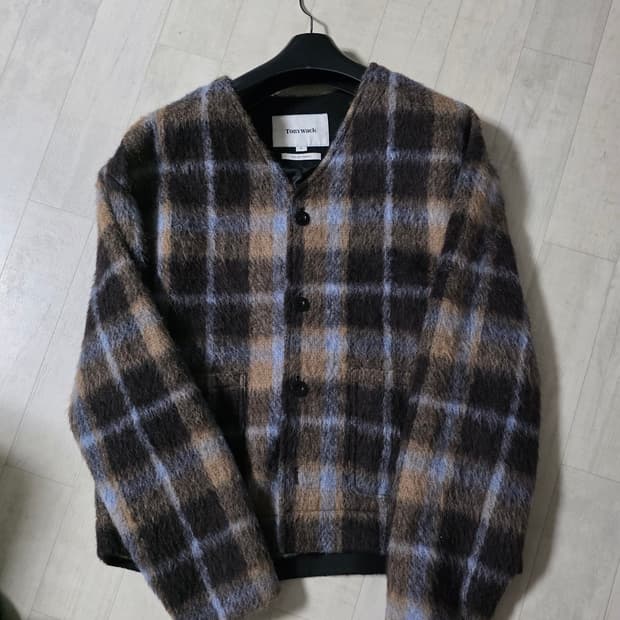 토니웩 알파카 가디건 xl