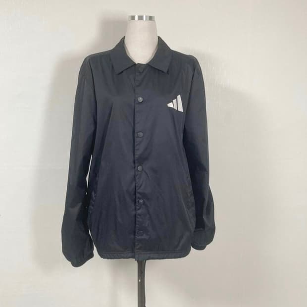 아디다스 카라똑딱이단추바람막이 XL 