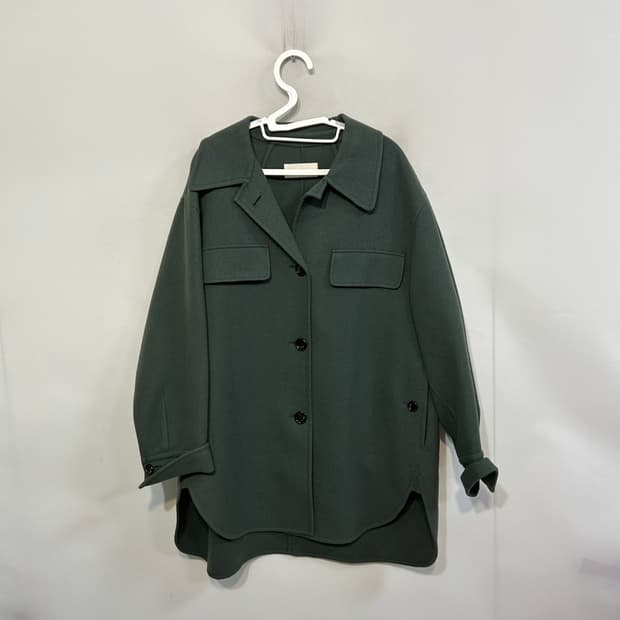 한섬 시스템 캐시미어혼방 핸드메이드 코트 55