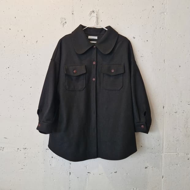 모혼방 셔츠 겸 자켓 F