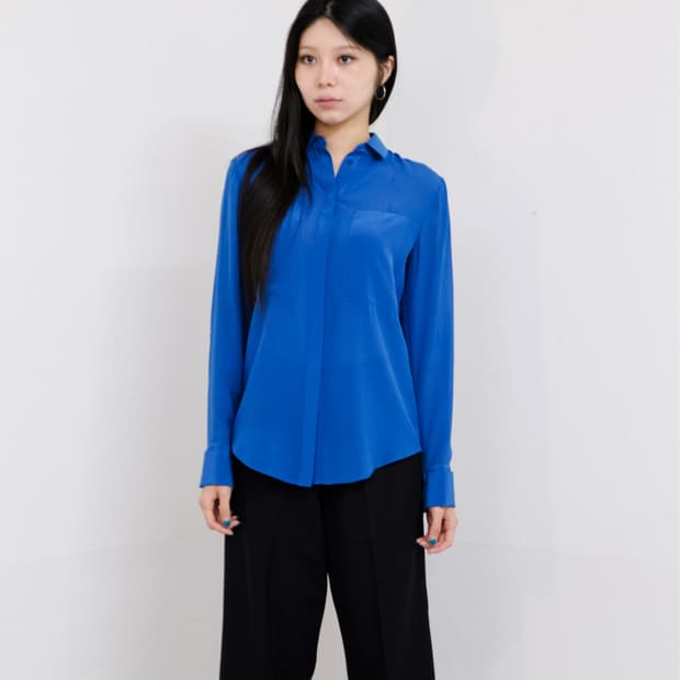 T by Alexander Wang Blue Shirt