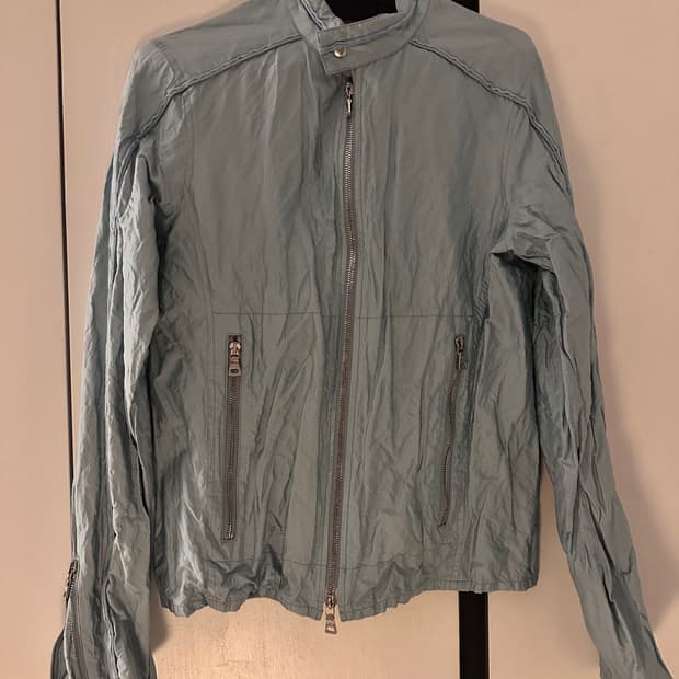 프라다 스포츠 나일론 바이커 재킷