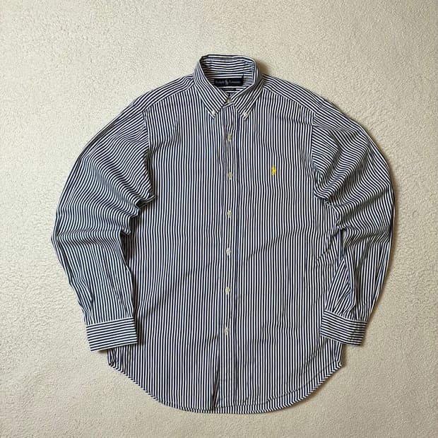 폴로 랄프로렌 시티보이룩 스트라이프 포니 로고 셔츠 PN7451