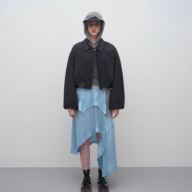 lcdc 엘씨디씨 크롭 패디드 점퍼