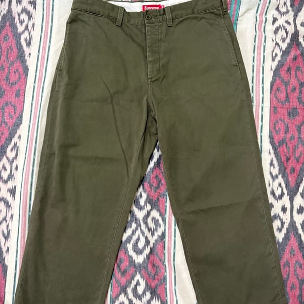 슈프림 치노팬츠 (기장수선)