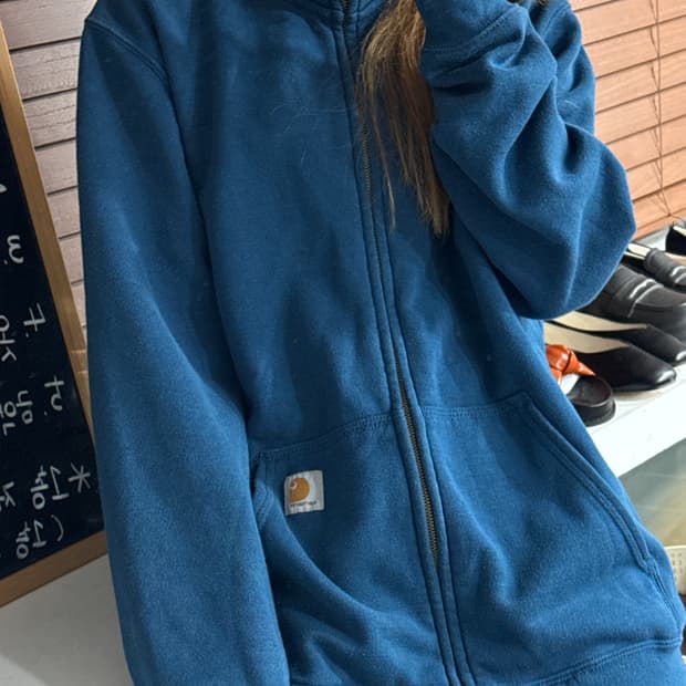 칼하트 면 집업