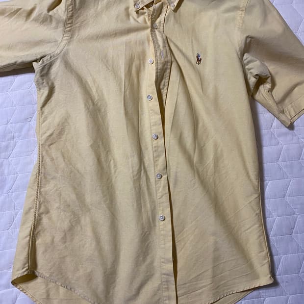 폴로 랄프로렌 반팔셔츠 노란색 💛