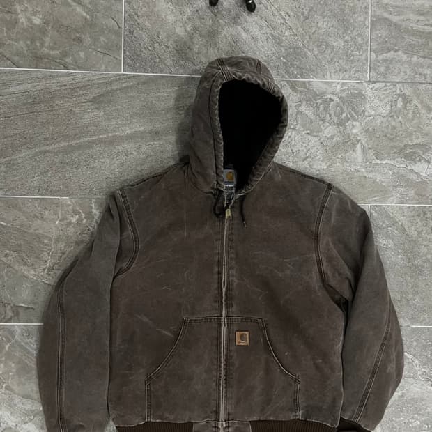 [M] 칼하트 후드 덕 액티브 자켓 j130