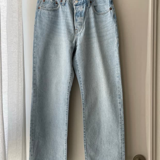 리바이스 연청 90s 501 진 W28 L30 / 중고 공홈 구입